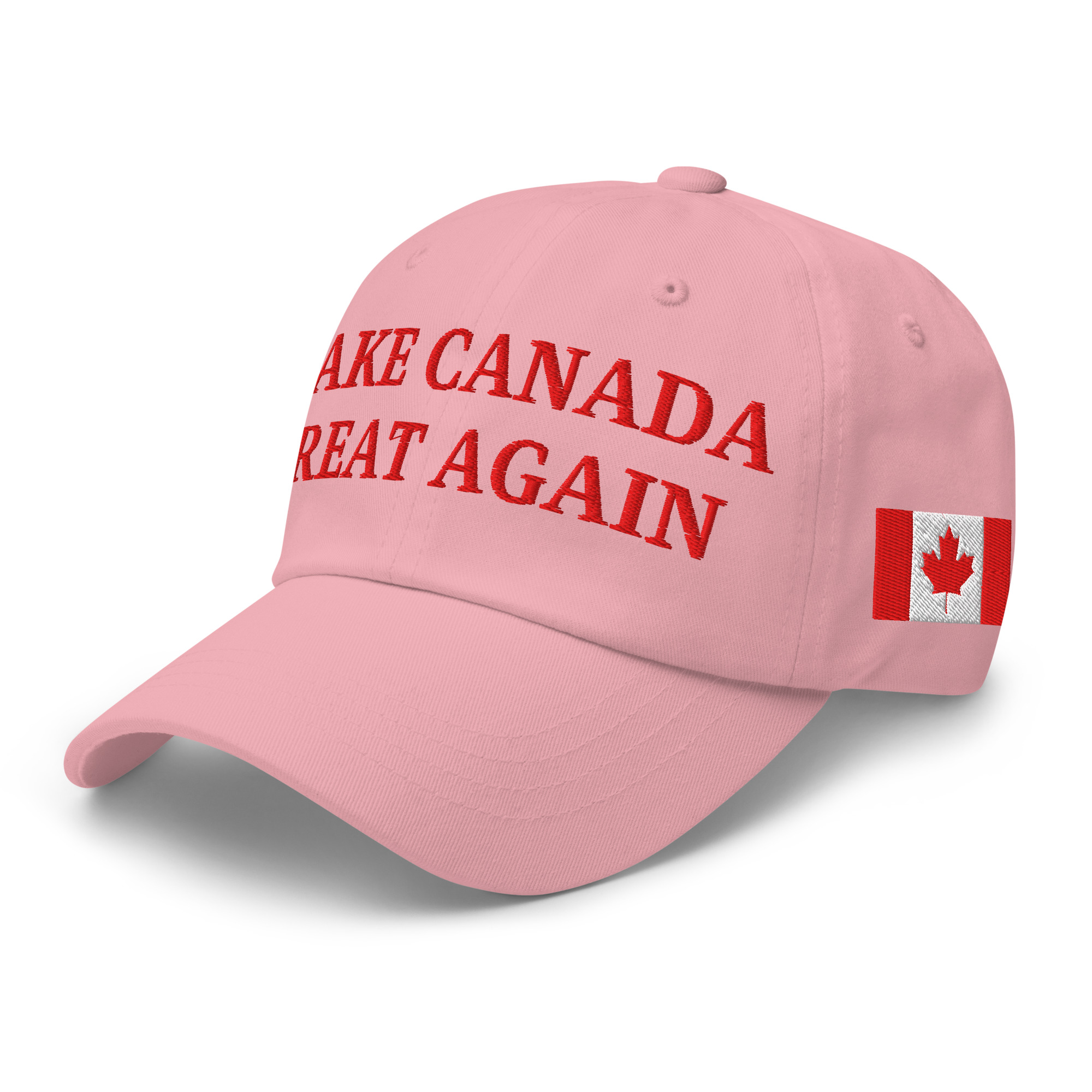 MAKE CANADA GREAT AGAIN | Canada Flag Hat (Embroidered Red Letters) - Image 12