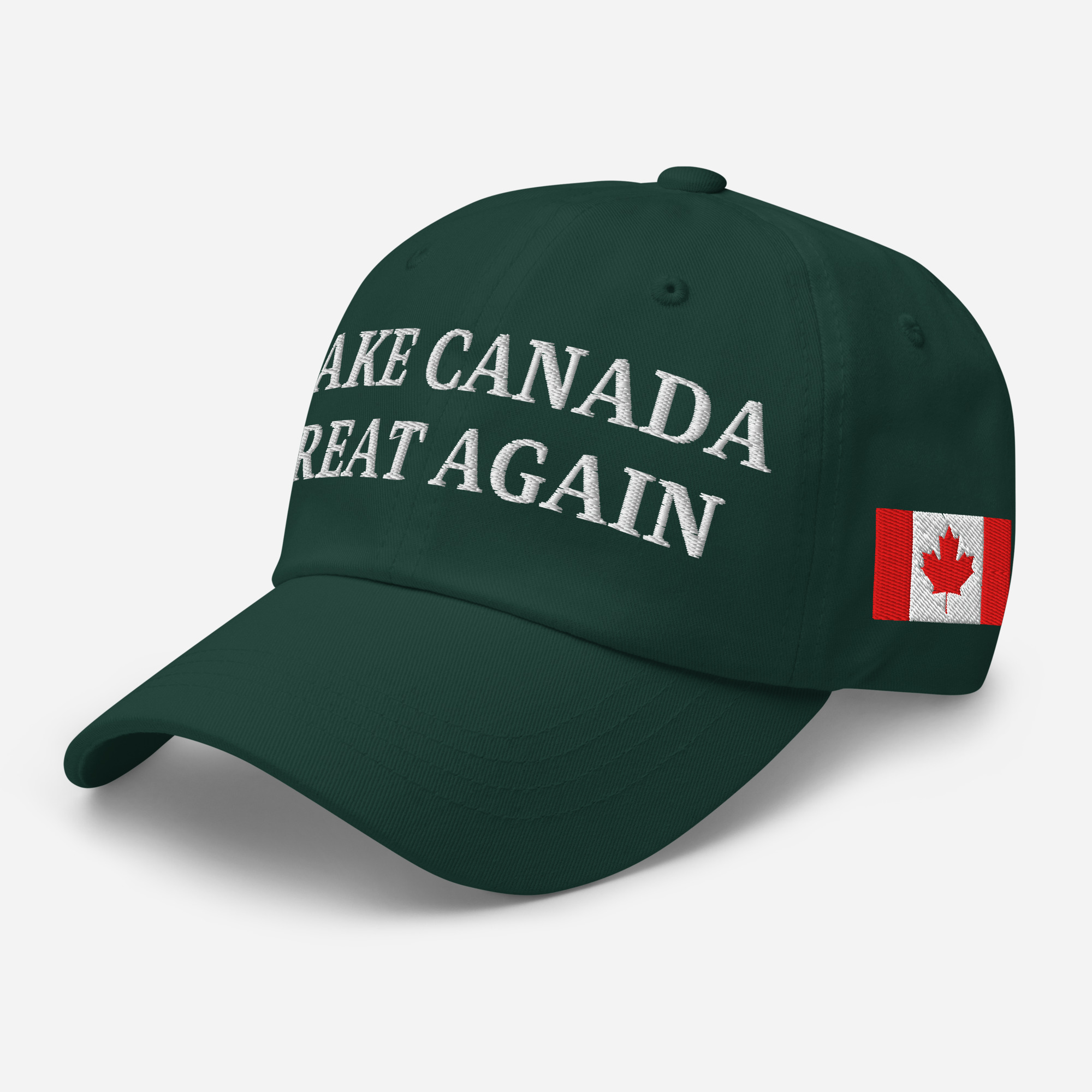 MAKE CANADA GREAT AGAIN | Canadian Flag Hat (Embroidered) - Image 6