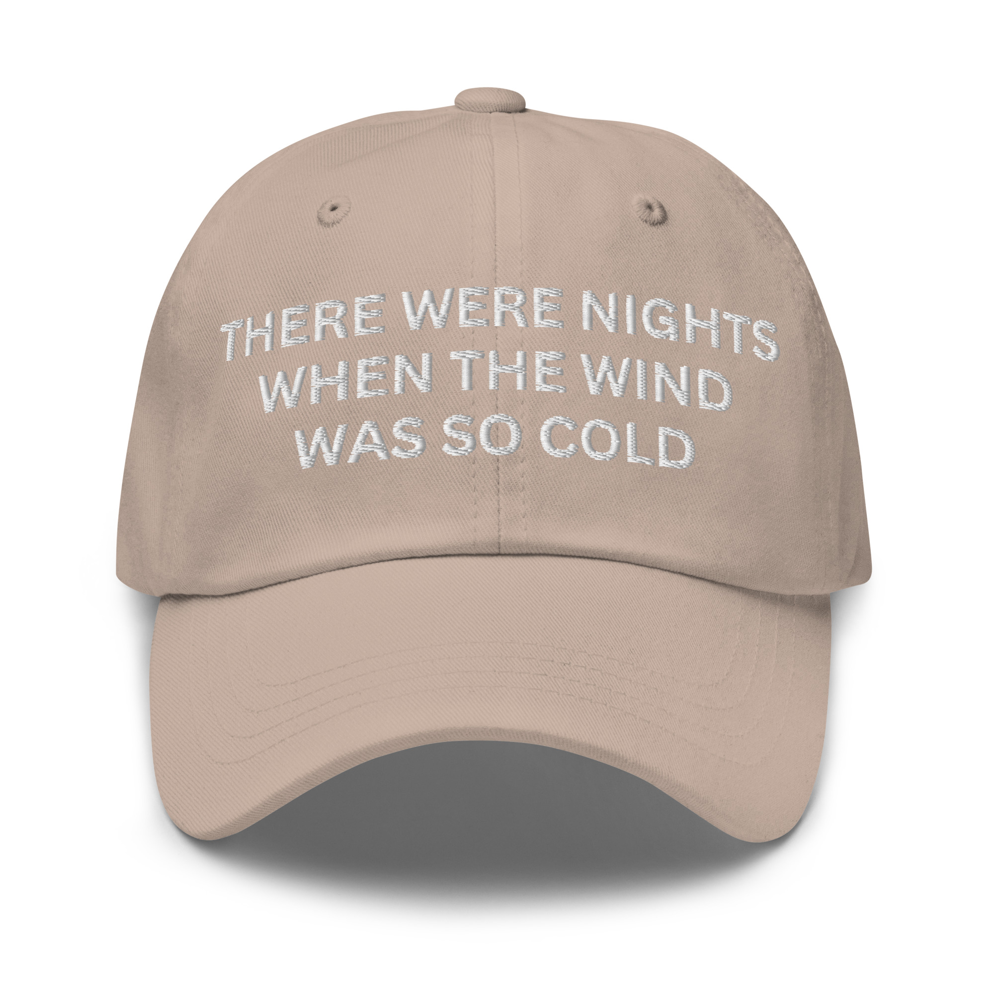 There Were Nights When The Wind Was So Cold Dad hat - Image 10