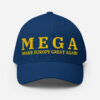 MEGA Make Europe Great Again (Yellow Gold Font) Embroidered Baseball Hat