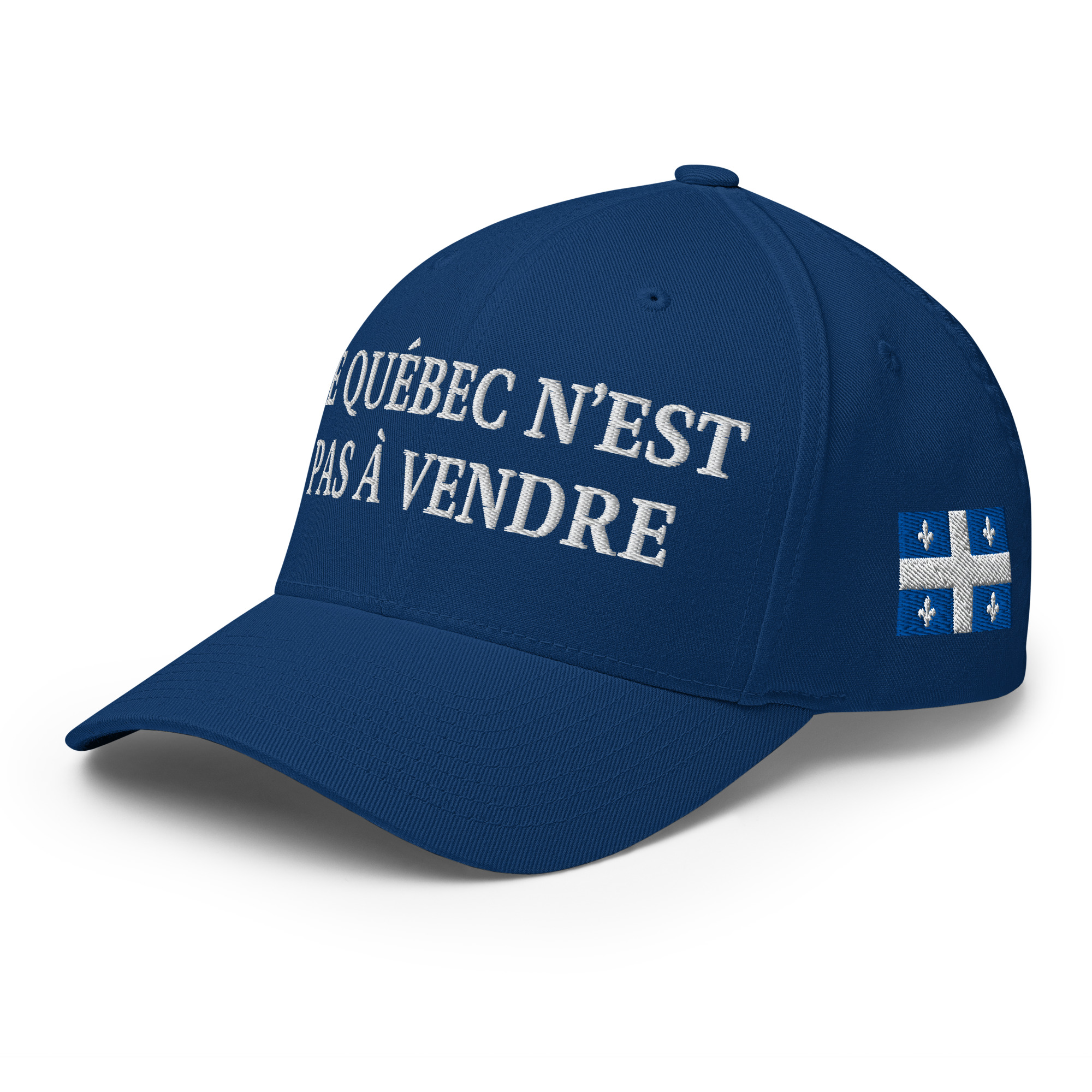 Casquette LE QUÉBEC N’EST PAS À VENDRE | Drapeau du Québec