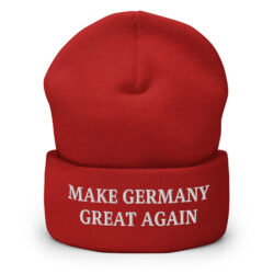 Make Germany Great AGAIN Embroidered Beanie
