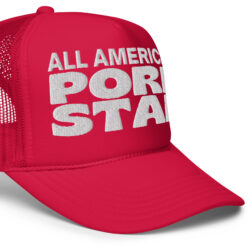 Alternative view of All American PORN STAR hat (Embroidered)