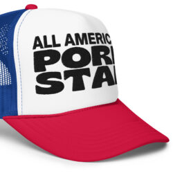Alternative view of All American Porn Star trucker hat (Embroidered)