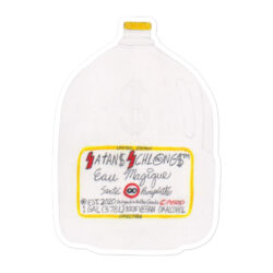 SATANS SCHLONGS 1 GALLON JUG Bubble-Free Vinyl Sticker