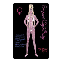 Empress Virgin Mary | Female Gender Symbol ♀ Bubble-Free Vinyl Sticker