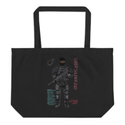 Alternative view of FEMINITY & MASCULINITY Large 100% ORGANIC Tote Bag
