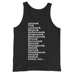 Taylor Swift ex-boyfriends long list Tank Top