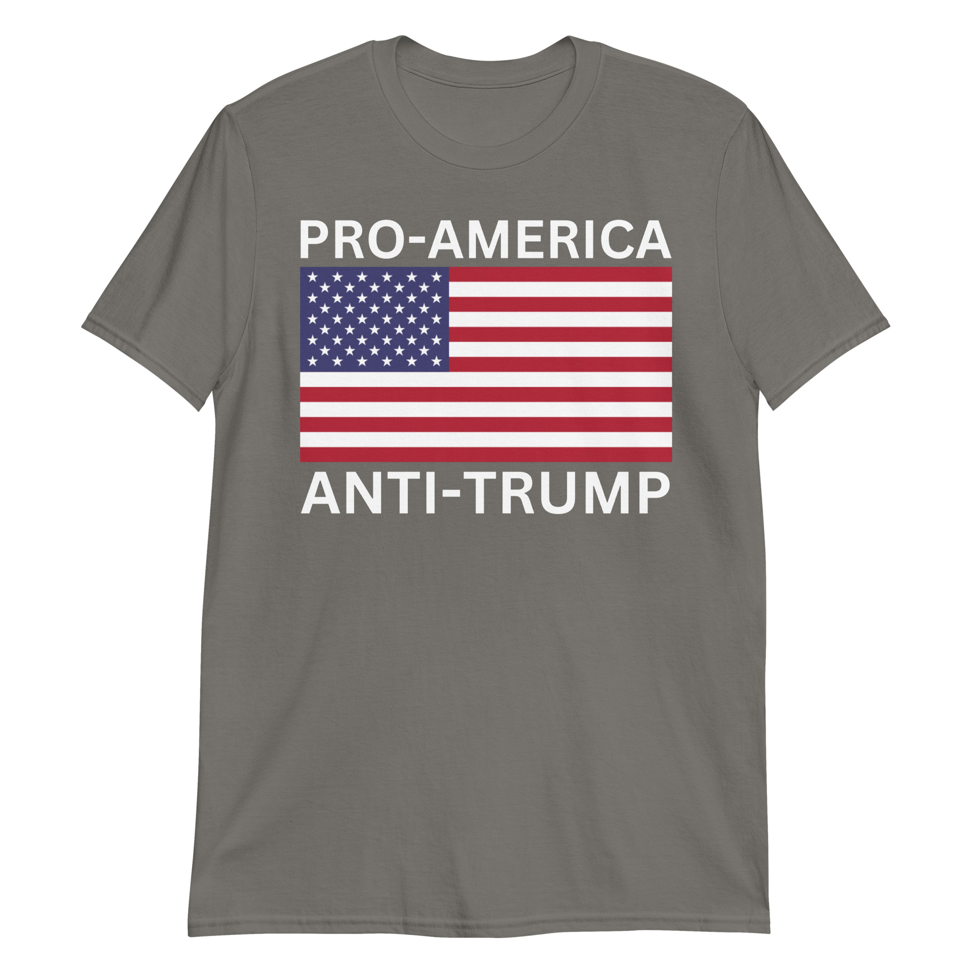 Pro-America Anti-Trump (USA Flag) T-Shirt - Image 11