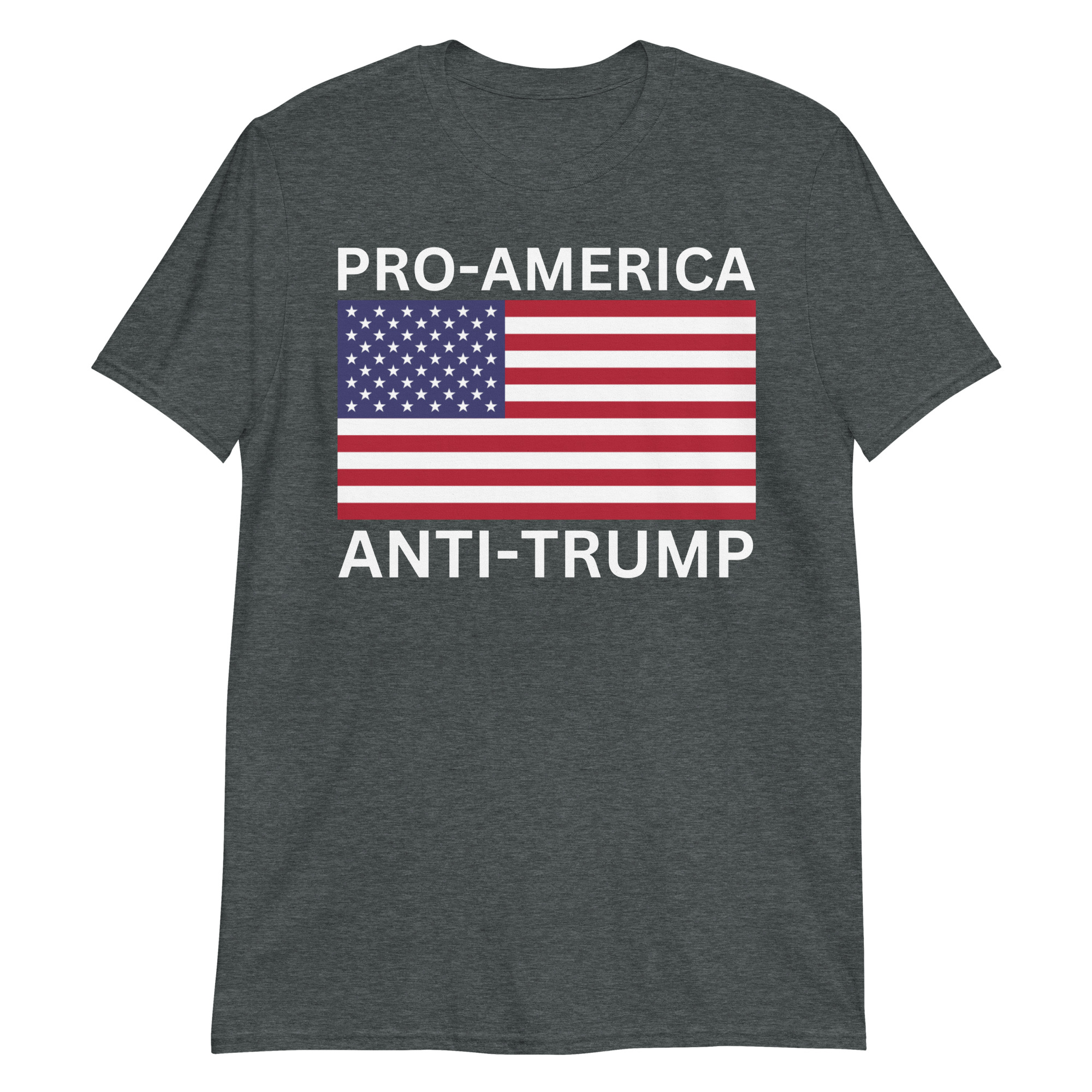 Pro-America Anti-Trump (USA Flag) T-Shirt - Image 5