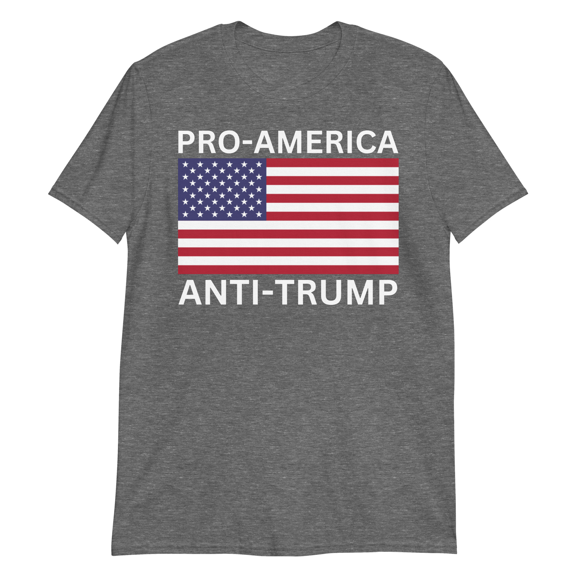 Pro-America Anti-Trump (USA Flag) T-Shirt - Image 9