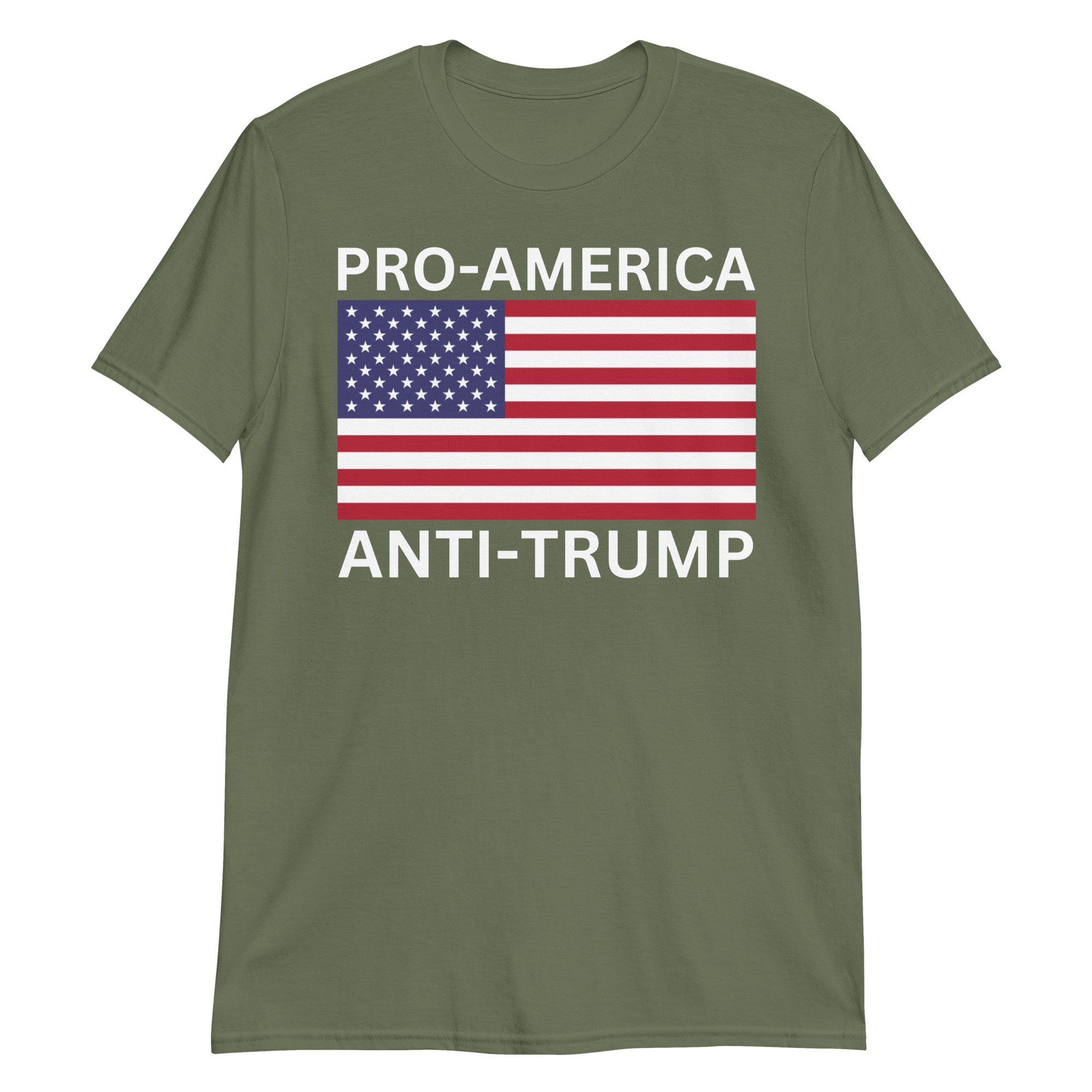 Pro-America Anti-Trump (USA Flag) T-Shirt - Image 10