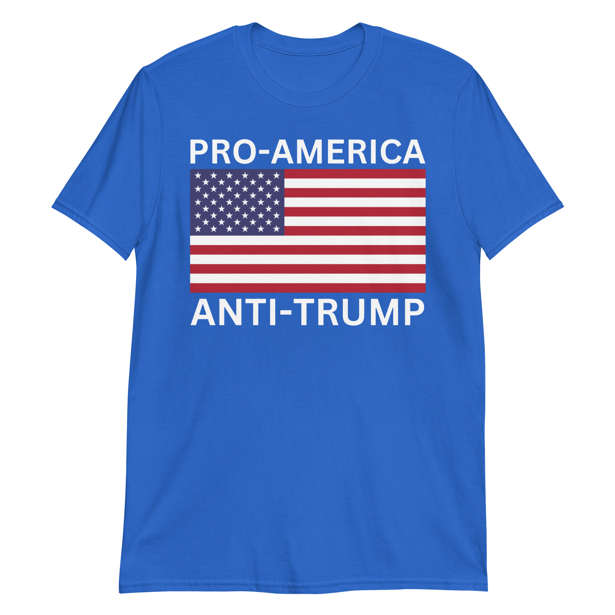 Pro-America Anti-Trump (USA Flag) T-Shirt - Image 8