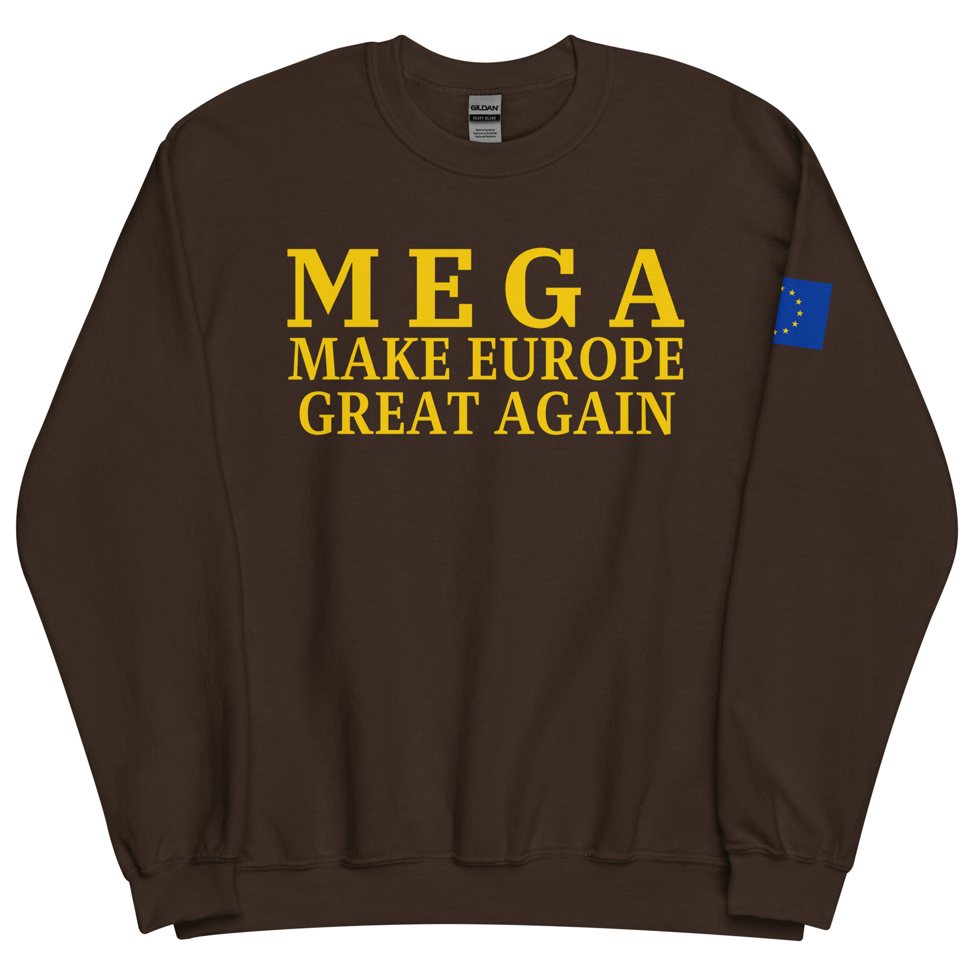 MEGA Make Europe Great Again | Flag of Europe Sweatshirt - Image 4
