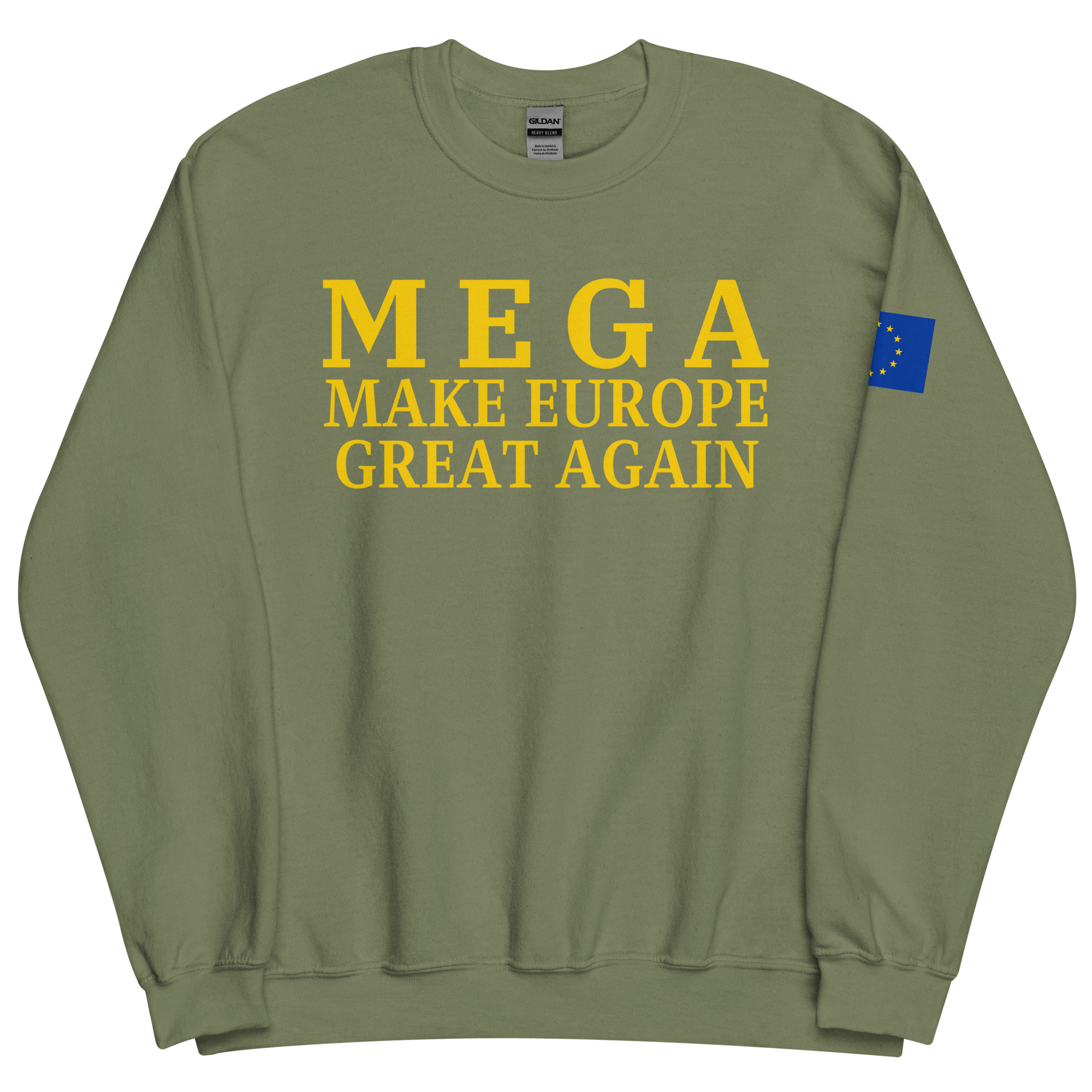 MEGA Make Europe Great Again | Flag of Europe Sweatshirt - Image 12