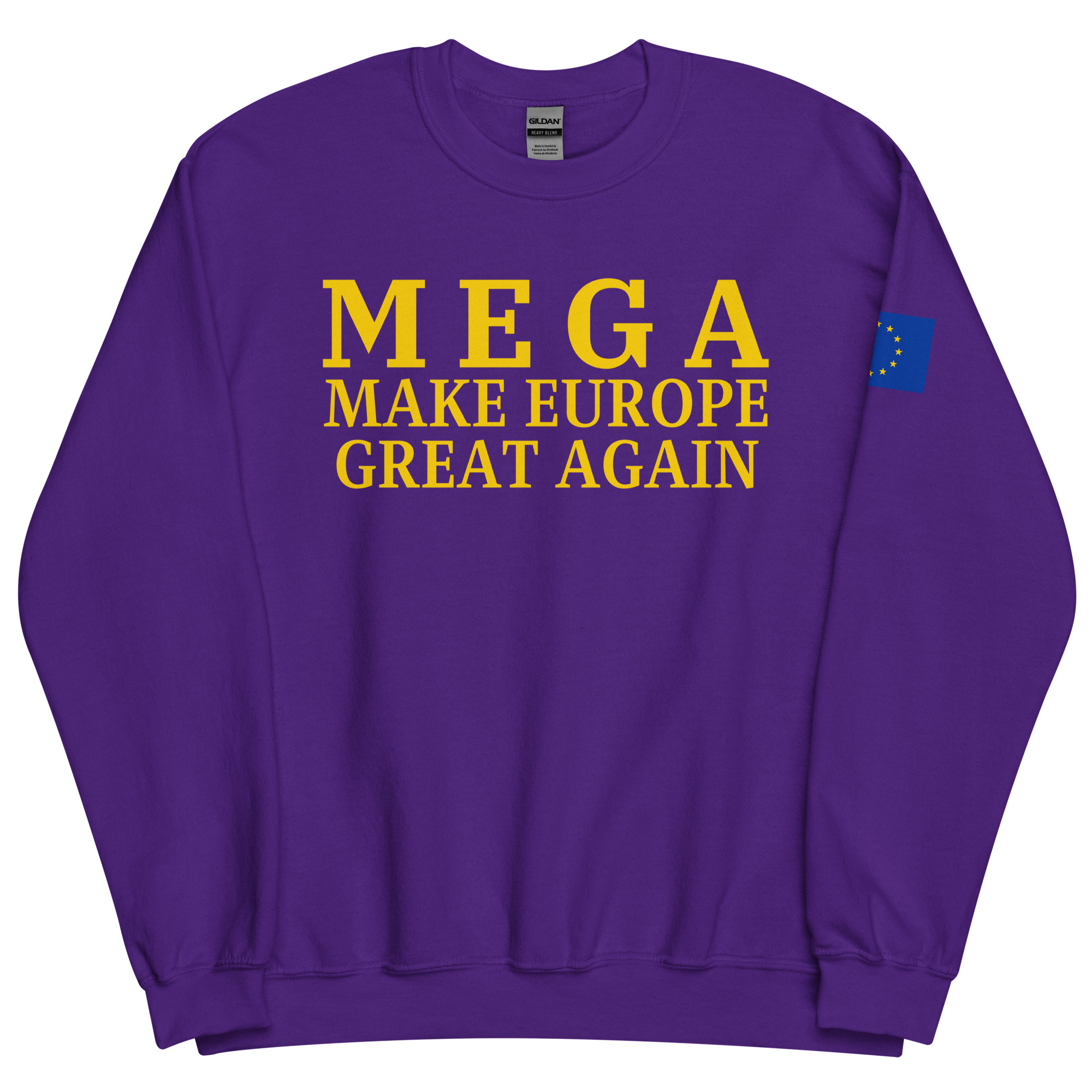 MEGA Make Europe Great Again | Flag of Europe Sweatshirt - Image 5