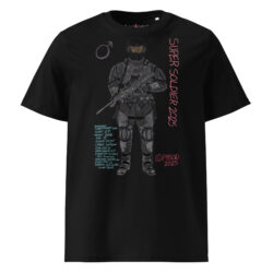 Alternative view of SUPER SOLDIER 2025 | Male Gender Symbol ♂ Unisex PREMIUM 100% ORGANIC T-Shirt (S-5XL)