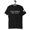 MAKE AMERICA EMO AGAIN (Emo USA Flag) T-Shirt
