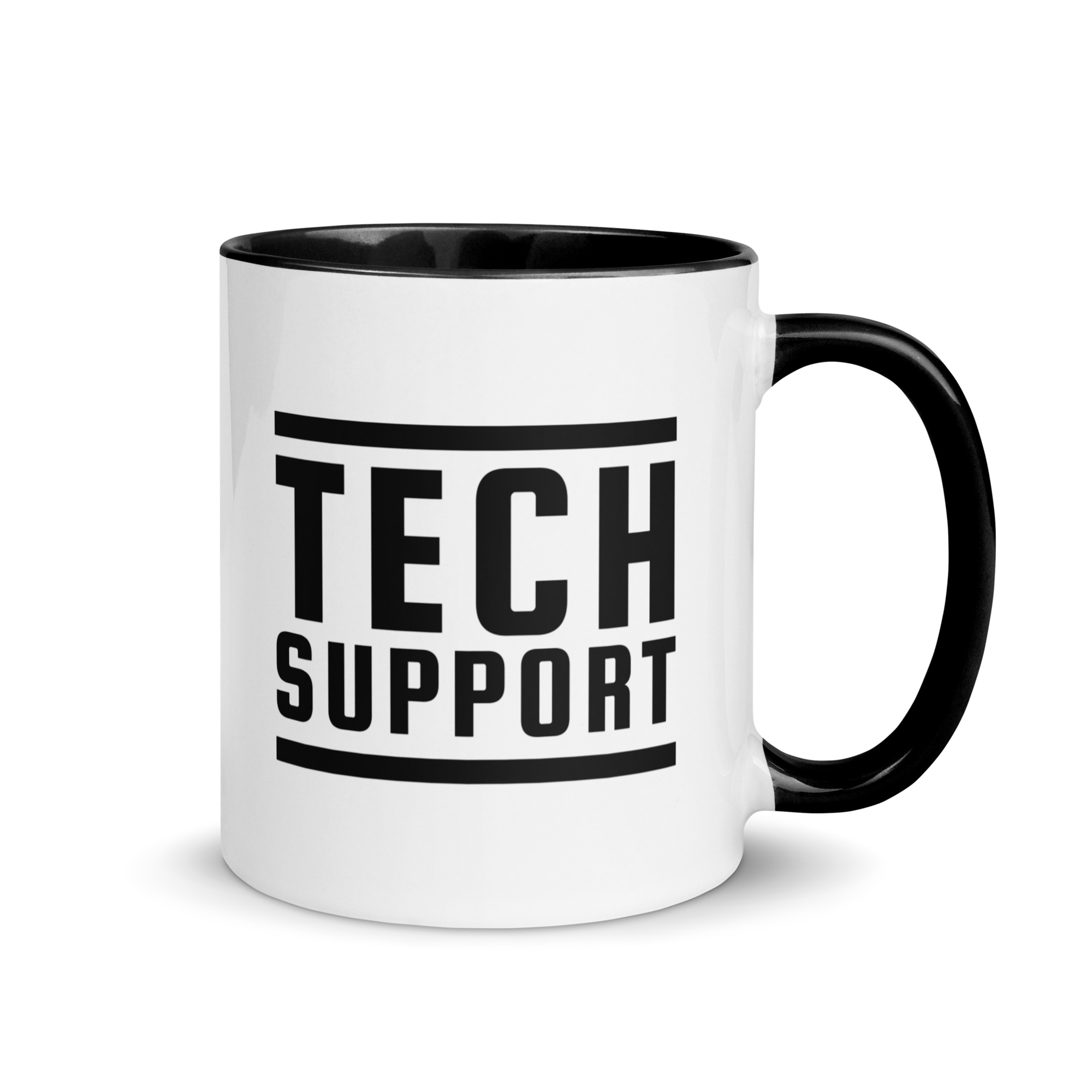 TECH SUPPORT Mug with Color Inside - Image 2
