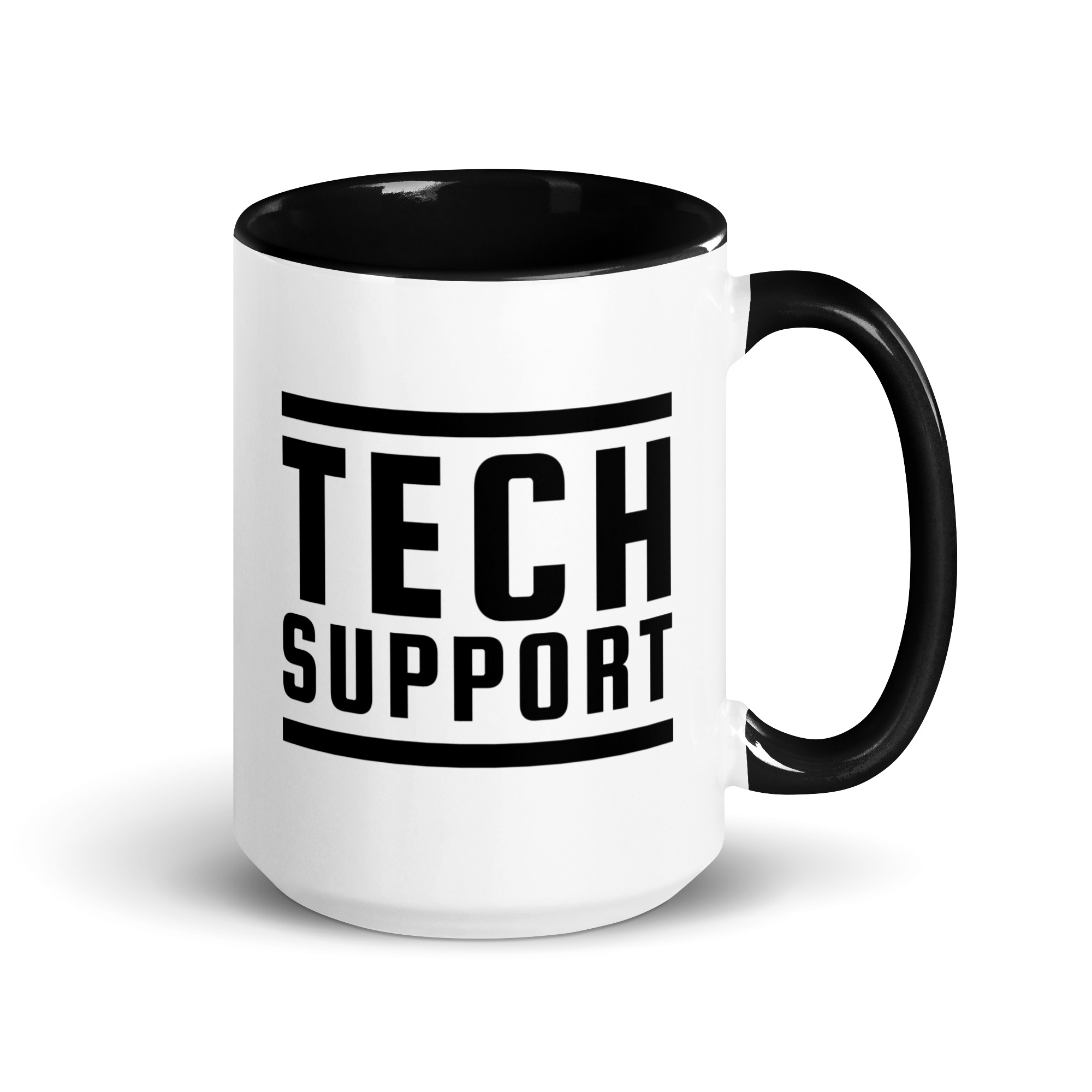 TECH SUPPORT Mug with Color Inside - Image 4