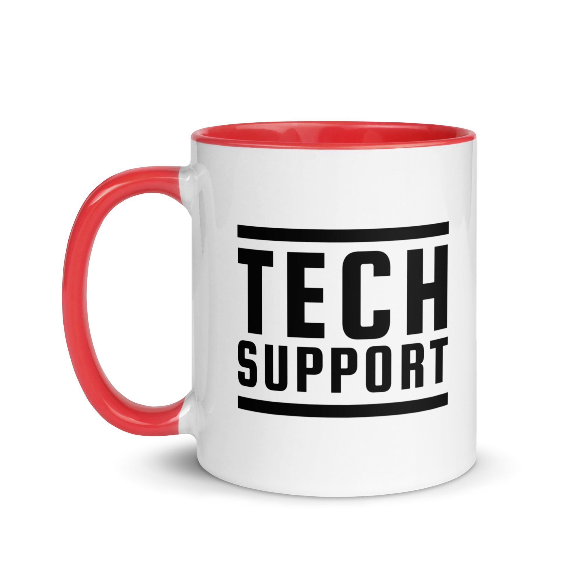 TECH SUPPORT Mug with Color Inside - Image 9