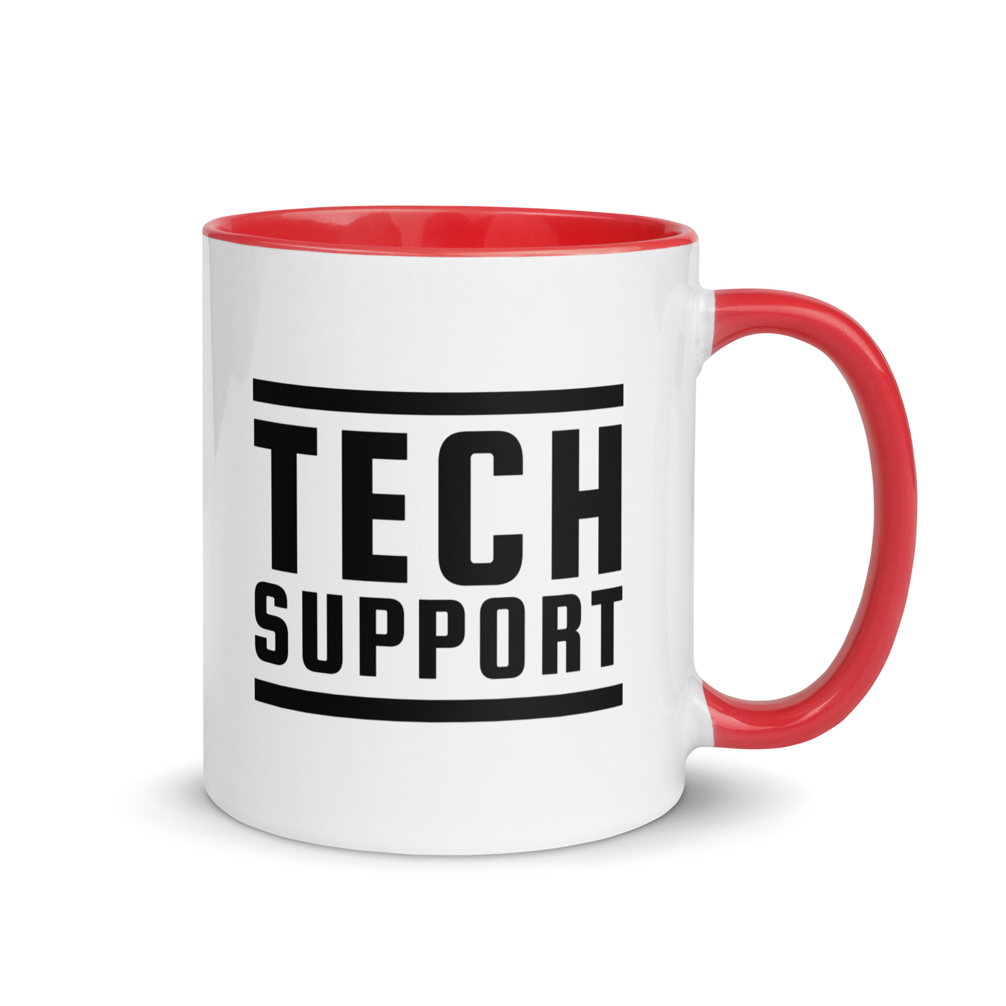 TECH SUPPORT Mug with Color Inside - Image 7