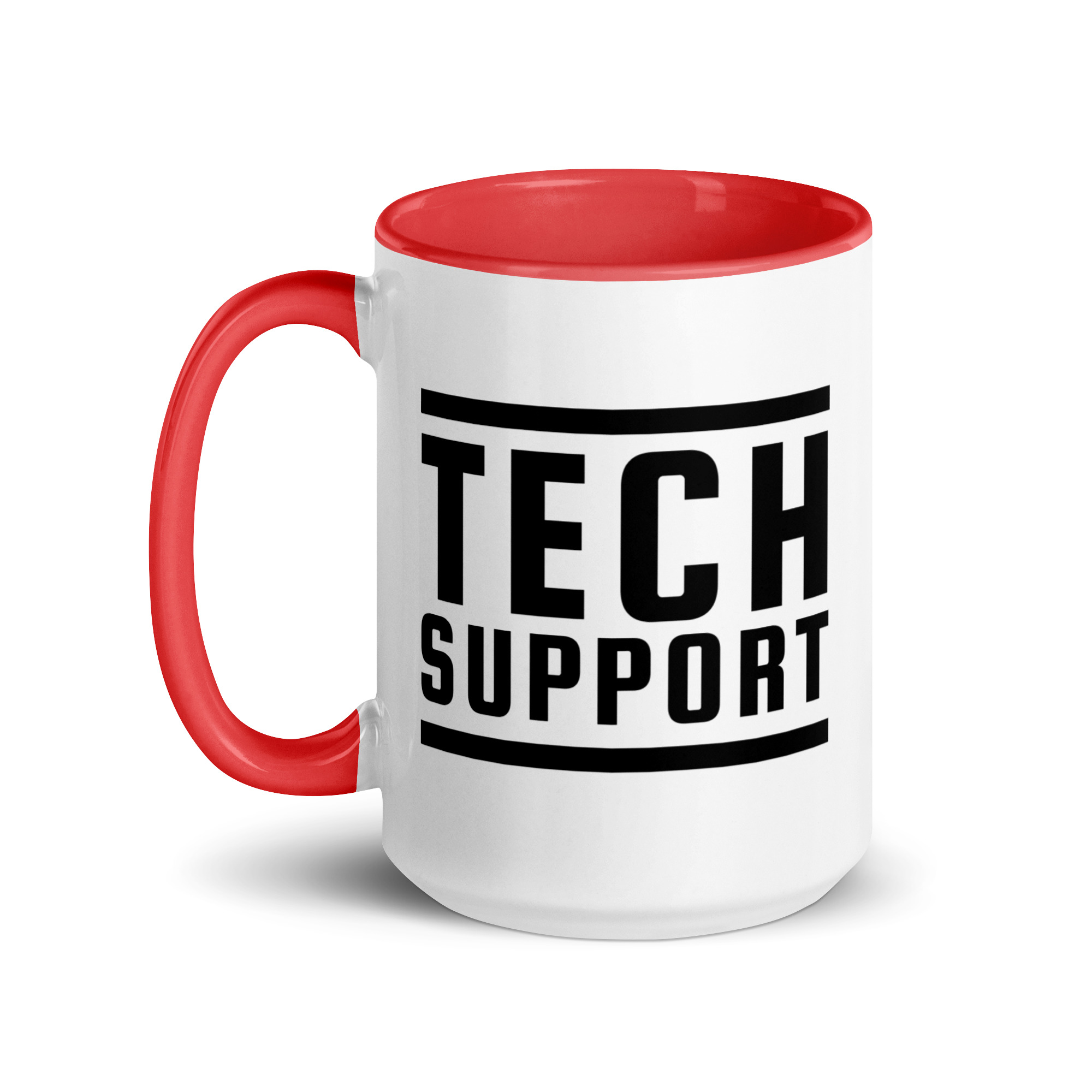 TECH SUPPORT Mug with Color Inside - Image 12