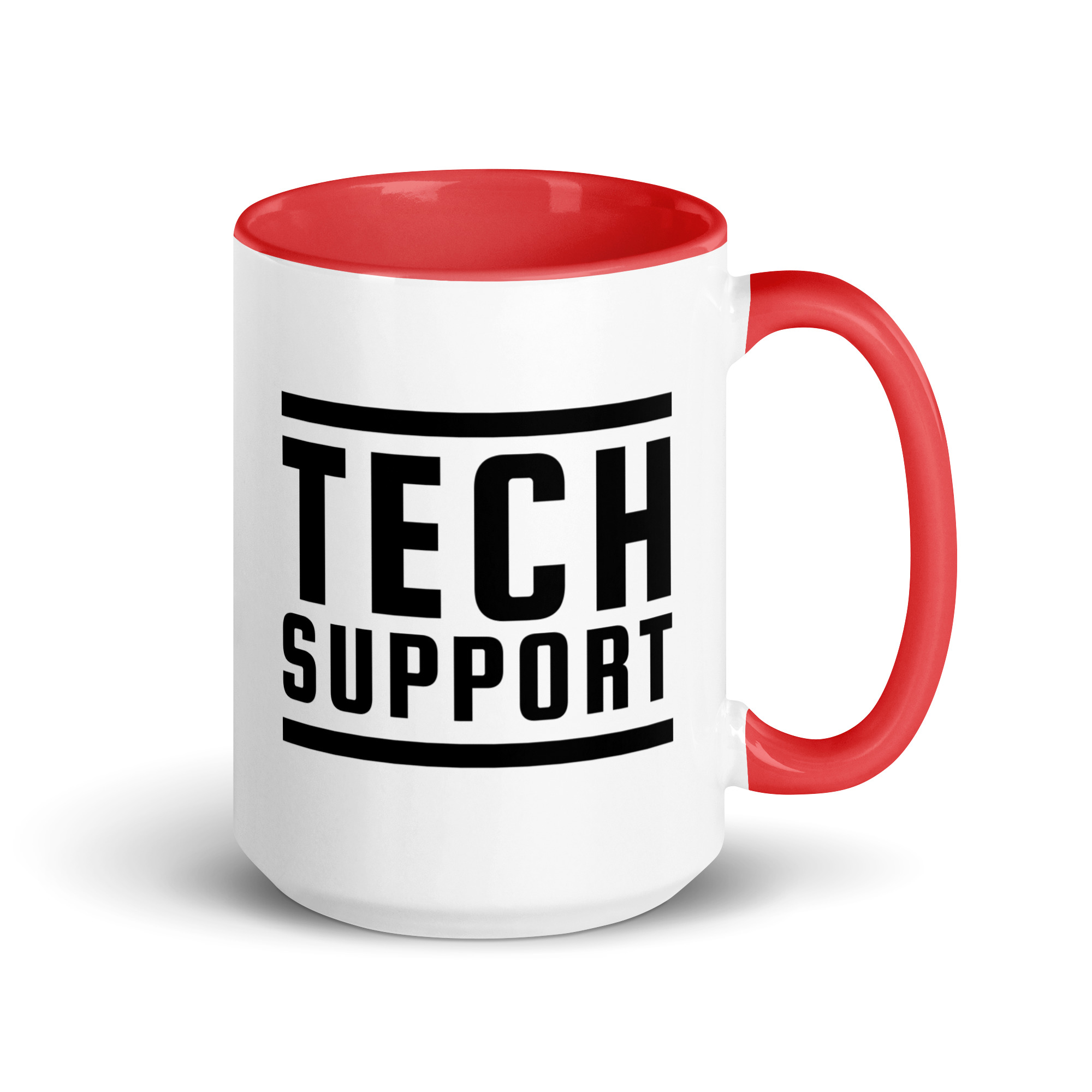TECH SUPPORT Mug with Color Inside - Image 10