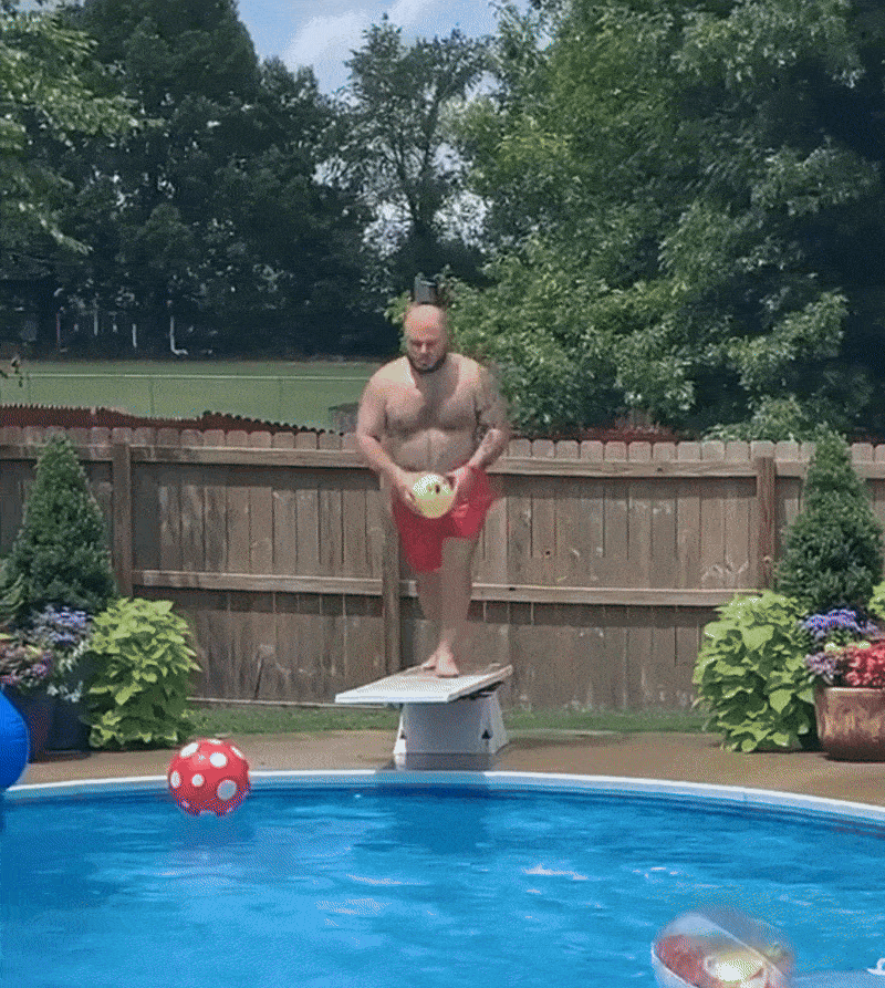 Ball to the sky GIF