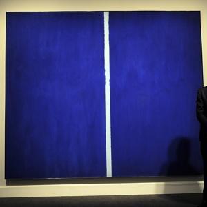 Barnett Newman Onement VI (Blue) Sold for $43.8 Million