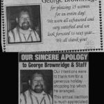 Congratulations George Brownridge for pleasing 15 women for an entire day