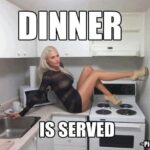 Dinner is served