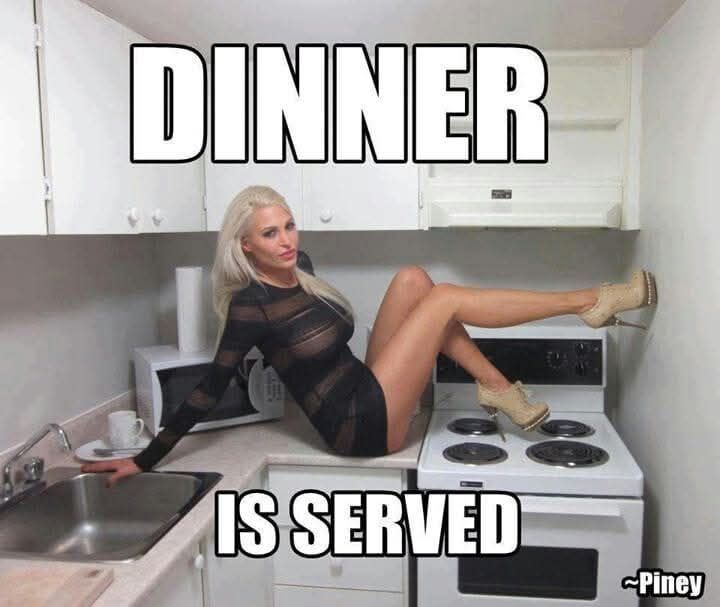 Dinner is served
