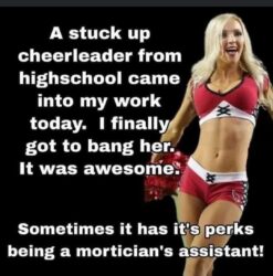 Finally banged the high school cheerleader