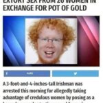 Irish midget posing as a leprechaun for sex