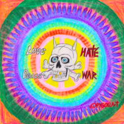 LOVE HATE PEACE WAR