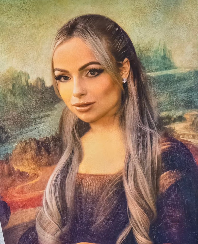 Liva Lisa wwe Liv Morgan x Mona Lisa