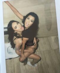 Megan Fox and Kourtney Kardashian
