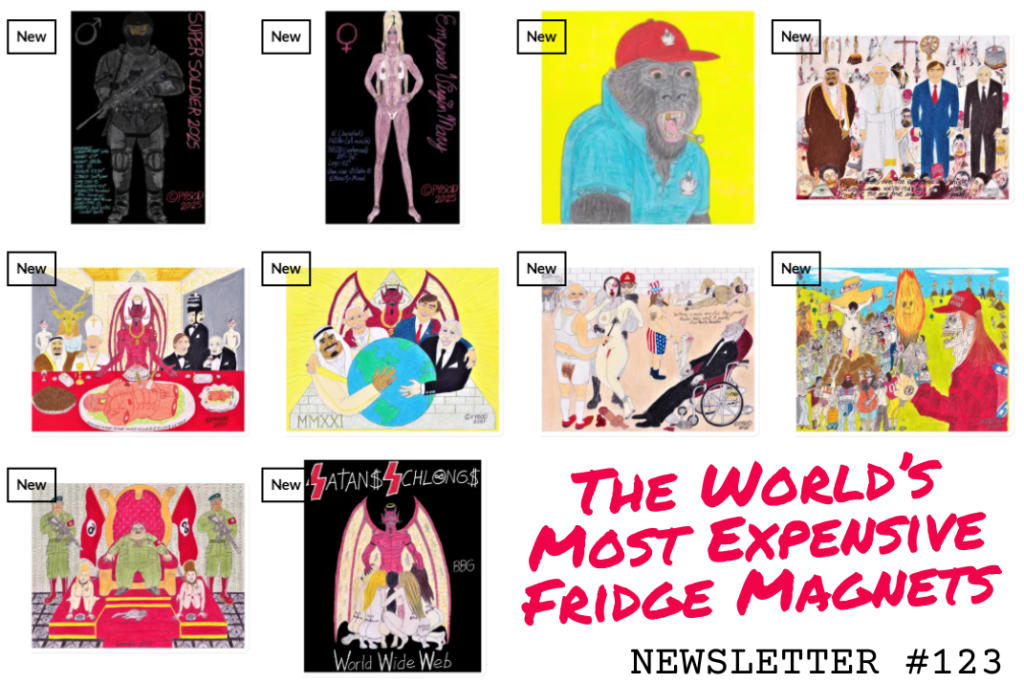 NEWSLETTER #123 The Worldโs Most Expensive Fridge Magnets