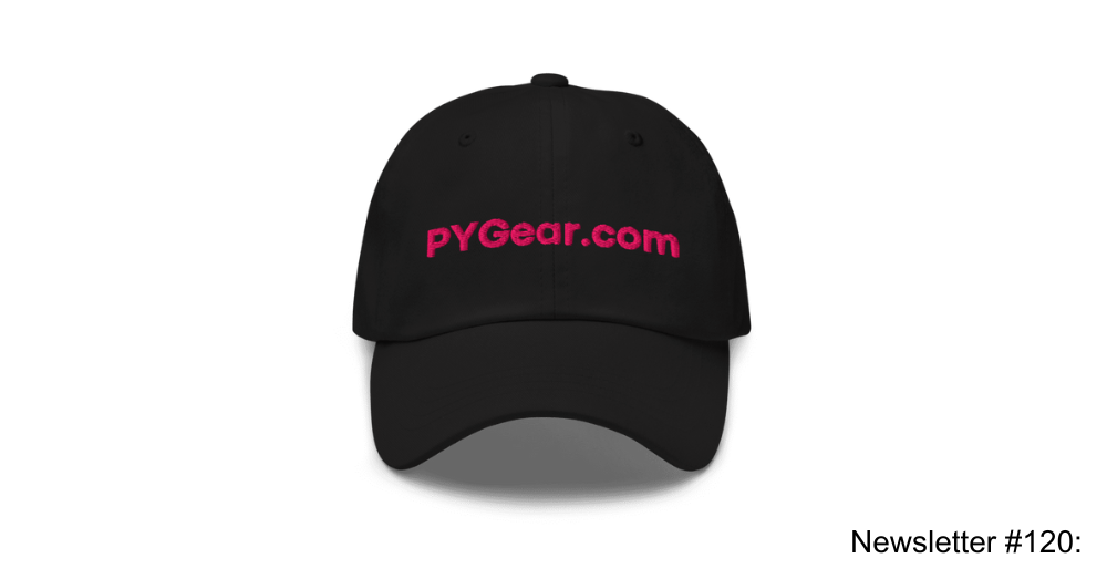 Newsletter #120 PYGear.com