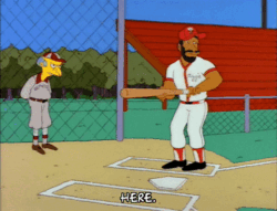 Overconfidence Mr Burns baseball GIF