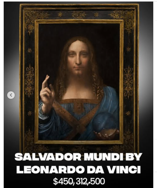 Salvador Mundi $450 MILLION