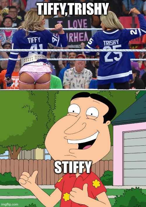 Tiffy + Trishy = Stiffy