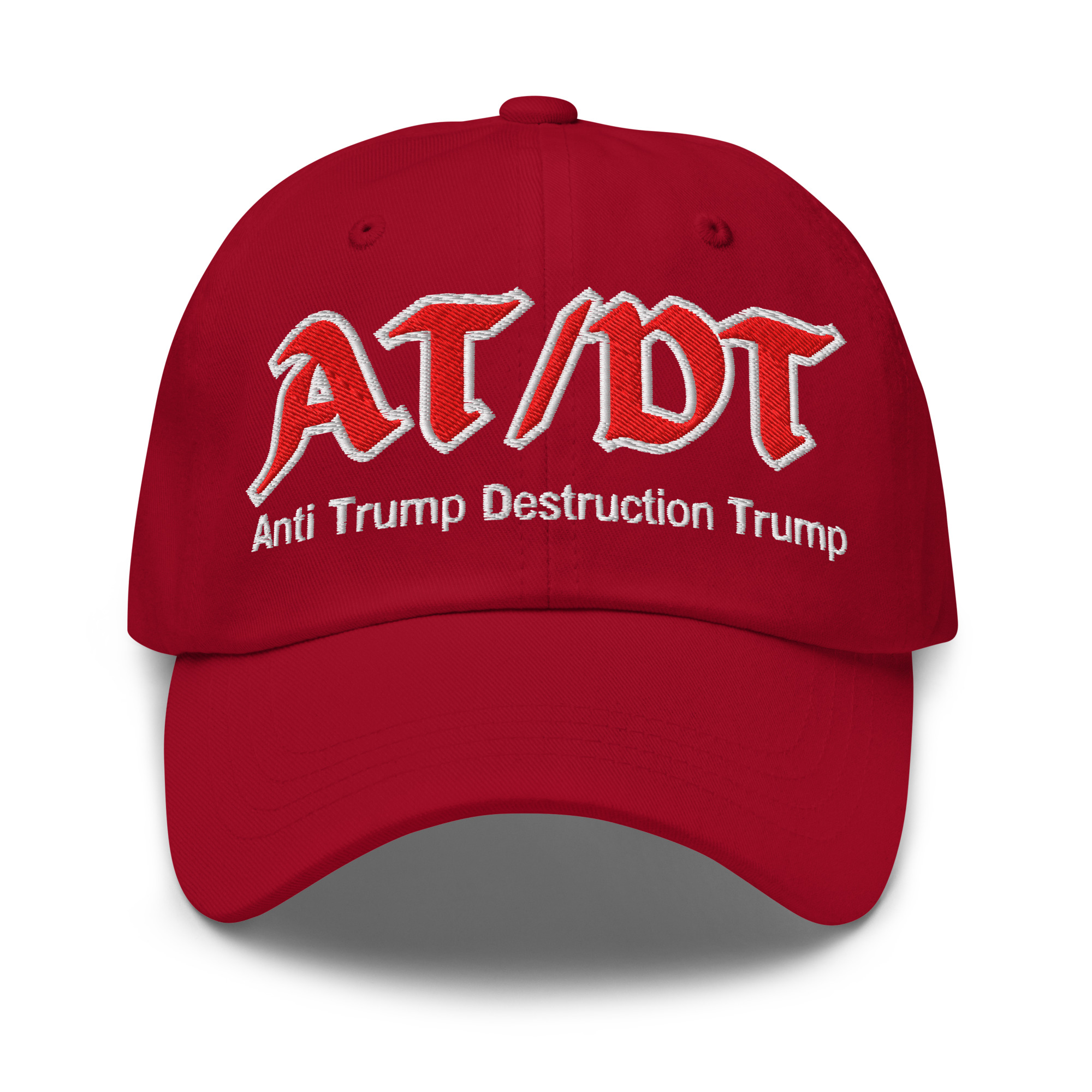 AT/DT Anti Trump Destruction Trump hat (Embroidered) - Image 5