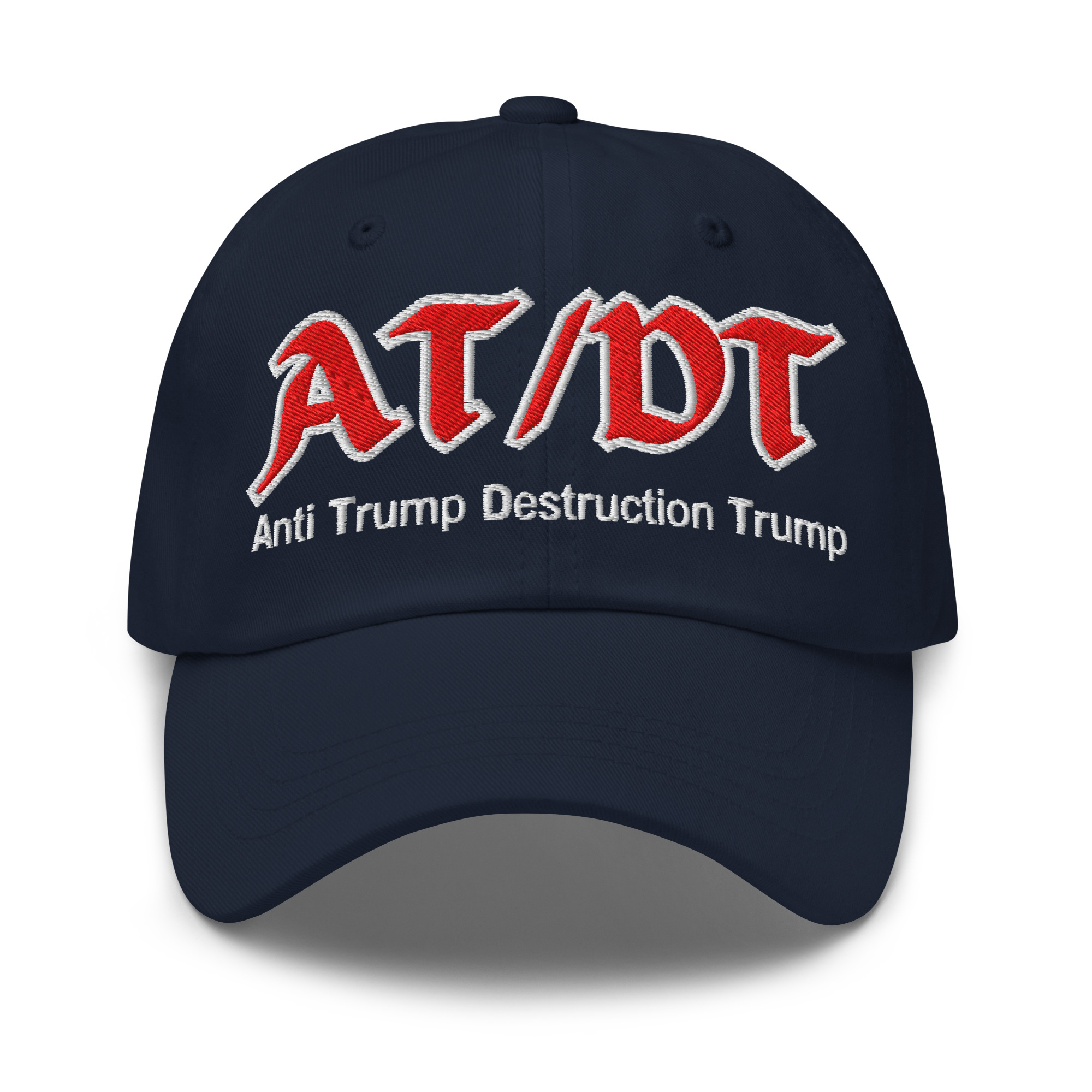AT/DT Anti Trump Destruction Trump hat (Embroidered) - Image 4