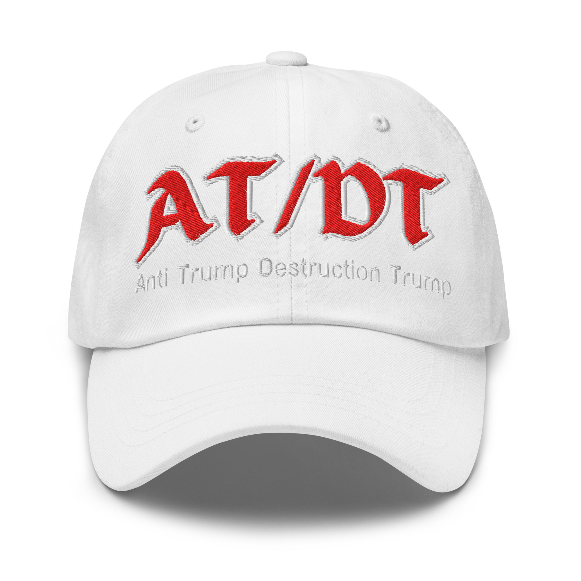 AT/DT Anti Trump Destruction Trump hat (Embroidered) - Image 13