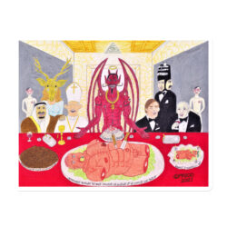 THE ILLUMINATI SUPPER™ (The Four Oligarchs™ series) Collectible Art Magnet