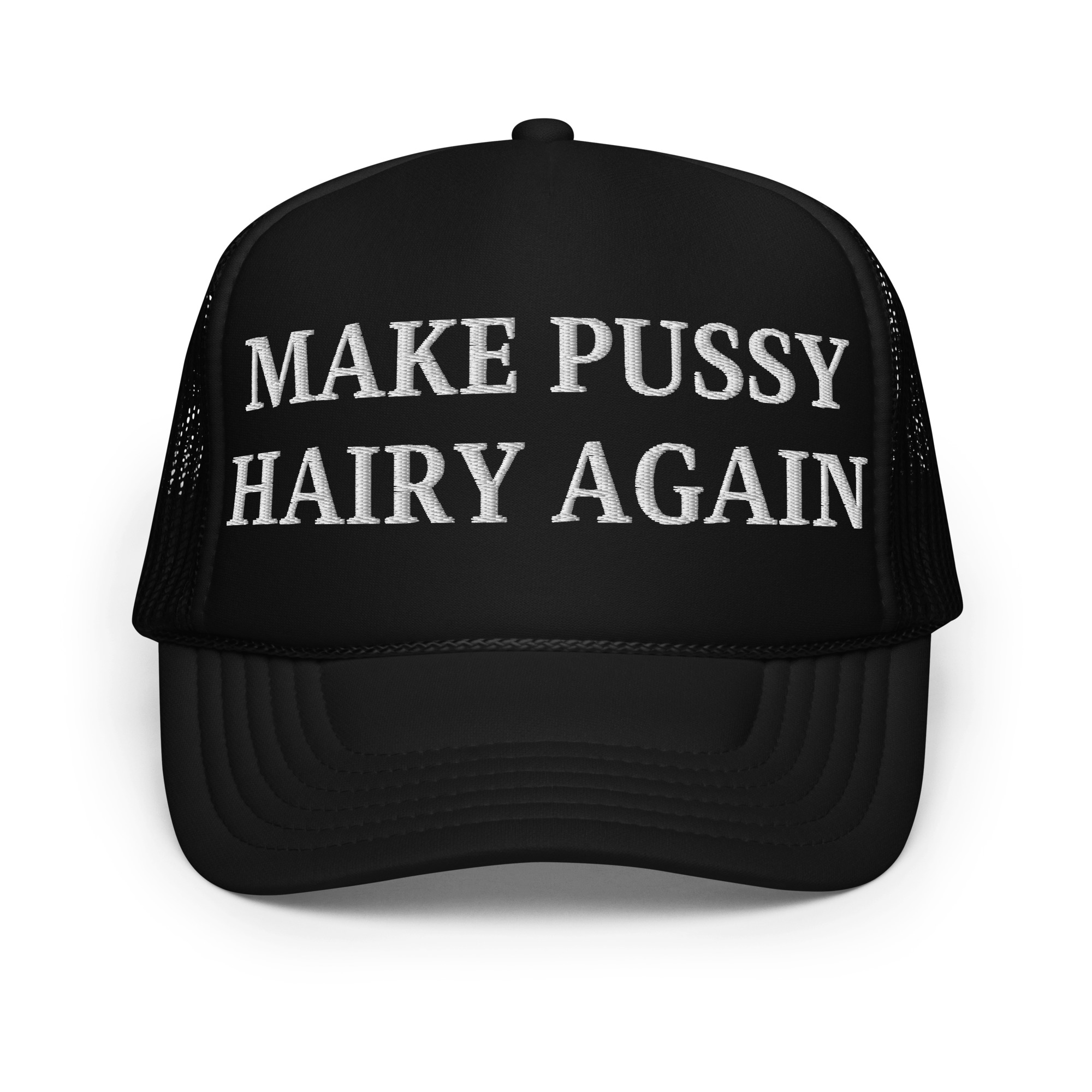 Make Pussy Hairy Again trucker hat - Image 4