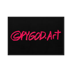 PYGOD's Signature Framed Canvas Print (36″x24″) Ready to Hang