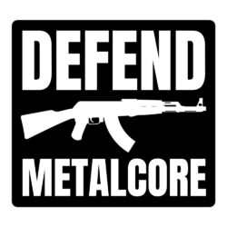 DEFEND METALCORE | AK-47 Machine sticker